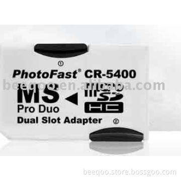 Micro sd HC to MS pro duo adapter (CR-500)Memory stick pro duo  flash card memory card